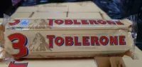 TOBLERONE SWISS MILK CHOCOLATE pack of 3x50g